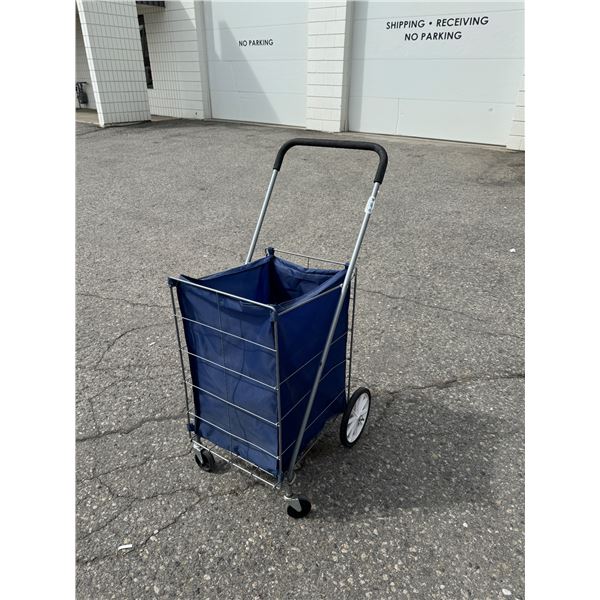 Folding rolling cart