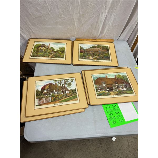English cottages placemats