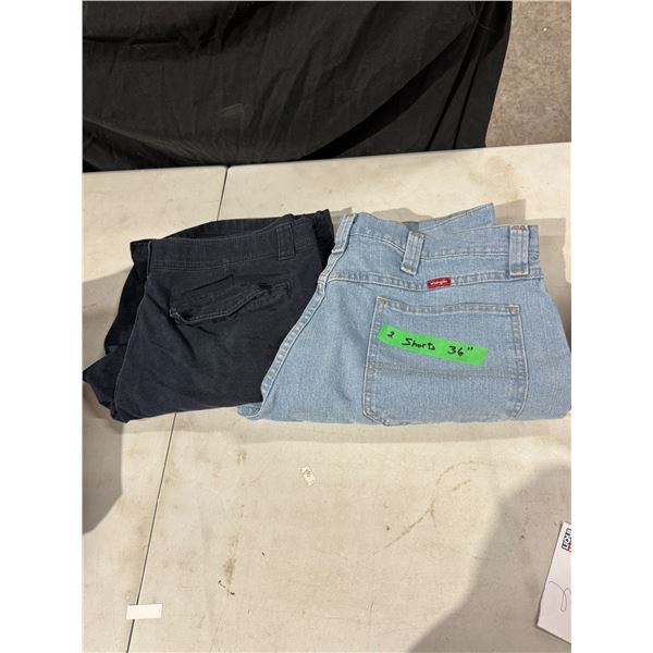 2 pr shorts size 36