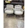 Image 1 : 2 swivel chairs