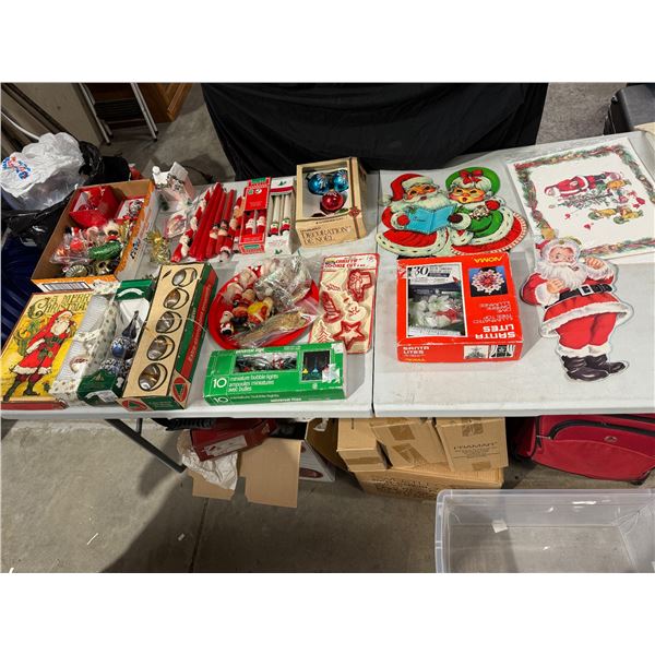 Vintage Christmas decor