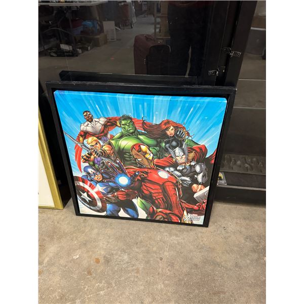 Avengers assemble wall hanging