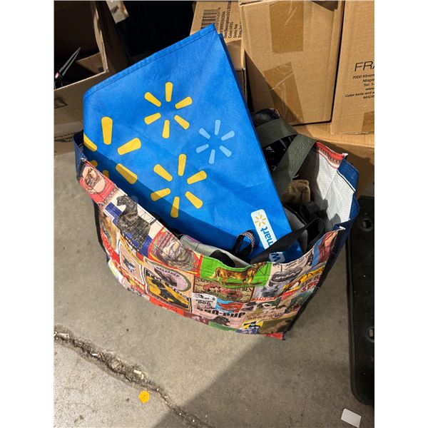 Lot of reusable bags