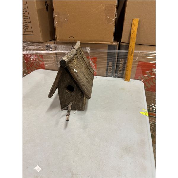 Rustic bird house