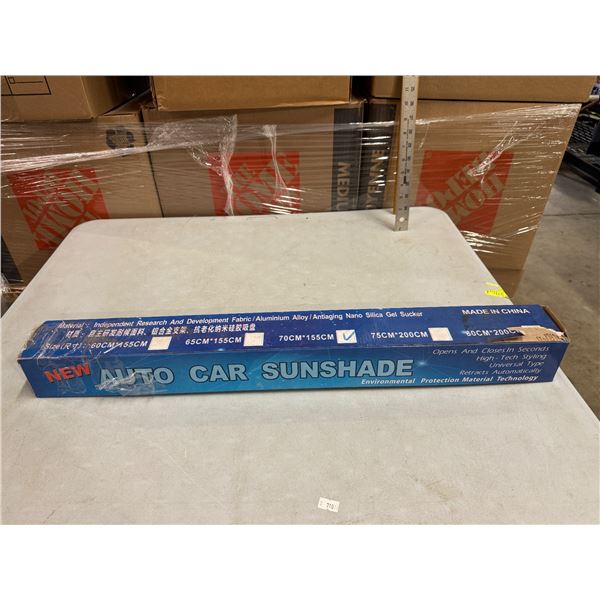 Auto car sunshade