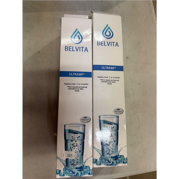 New Belvita water filters