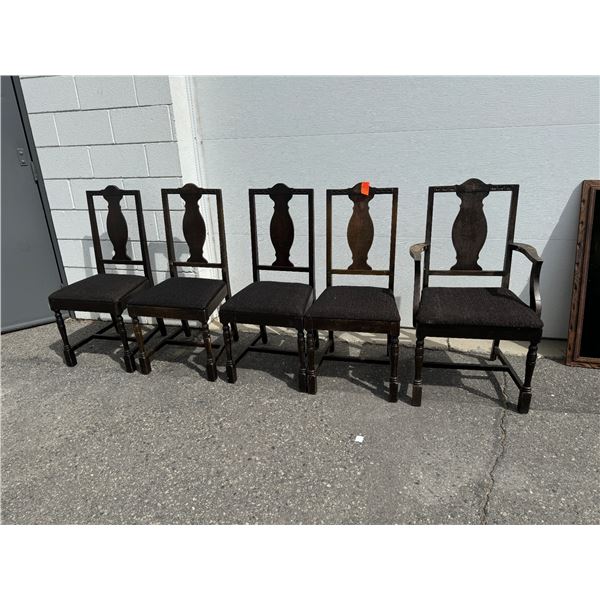 5 chairs