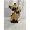 Image 1 : Siamese cats figurine -vintage