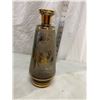 Image 2 : Bohemian glass vase with gold stags- vintage