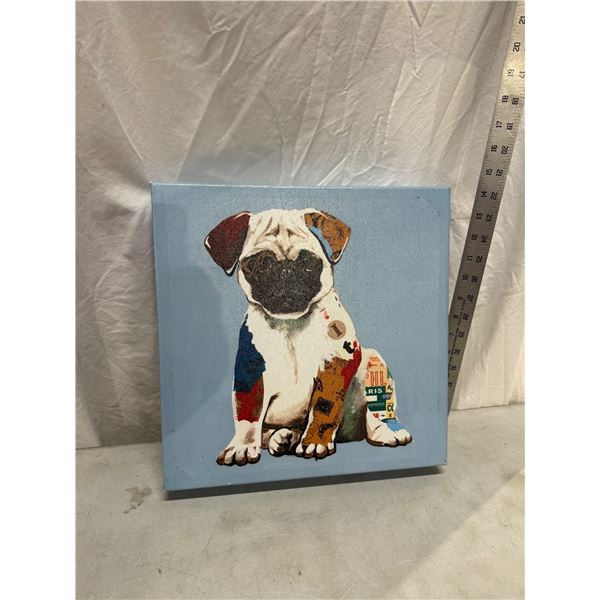 Pug wall hanging