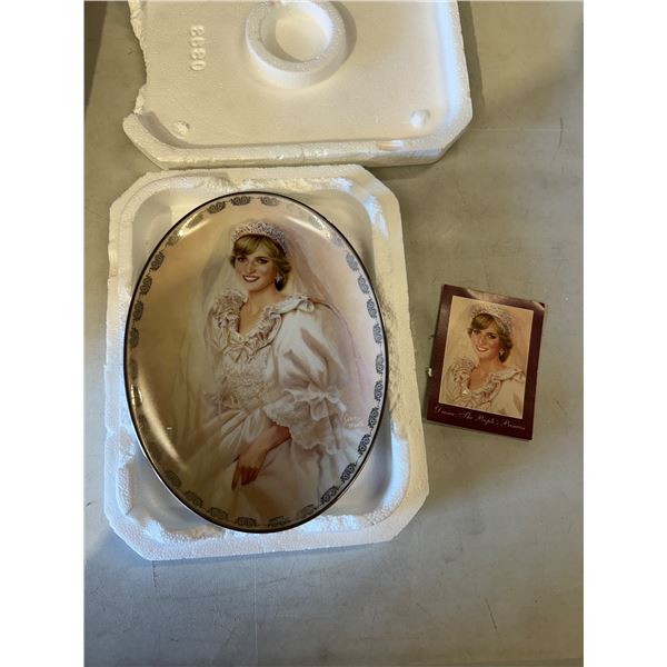 Diana queen or our hearts plate