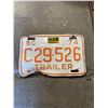 Image 1 : Trailer plate
