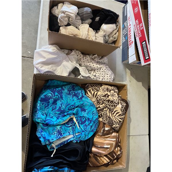 Bathing suits size 22 or 2x etc and socks