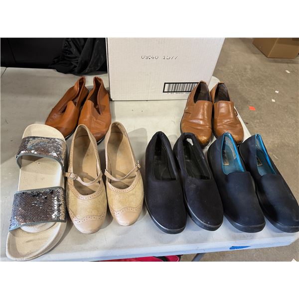 Assorted shoes