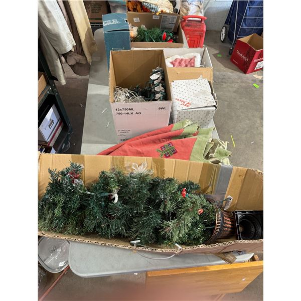 Lot of Christmas and fall decor