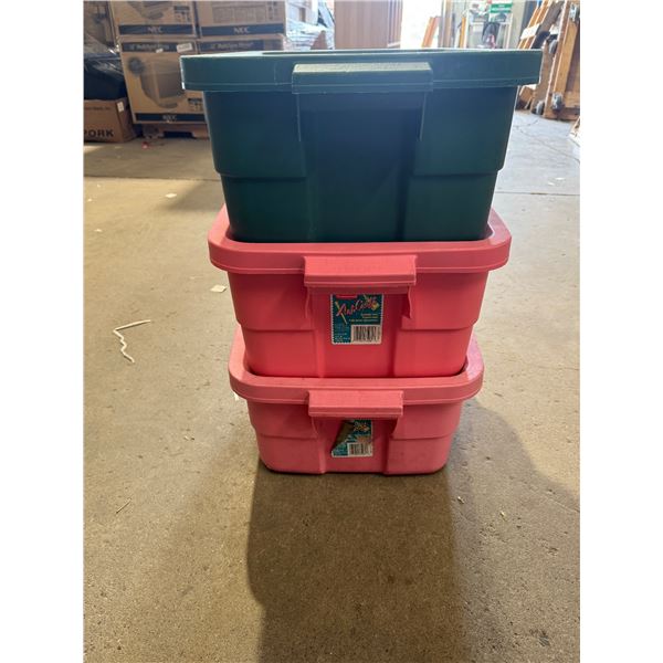 Rubbermaid Roughneck bins