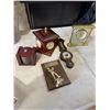 Image 1 : Barometer, coasters etc