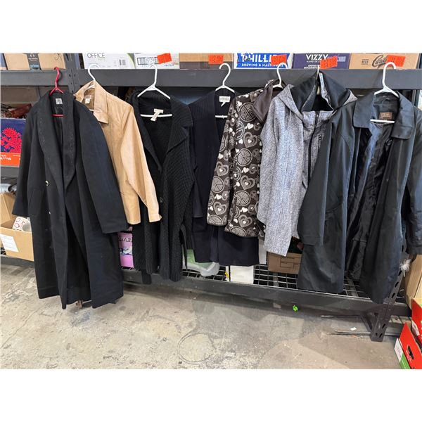 Coats, jackets and sweaters