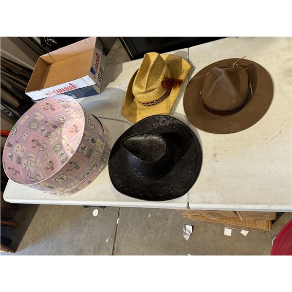Hats and hatbox