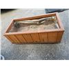 Image 1 : Planter on wheels 3ft long  x 18" wide