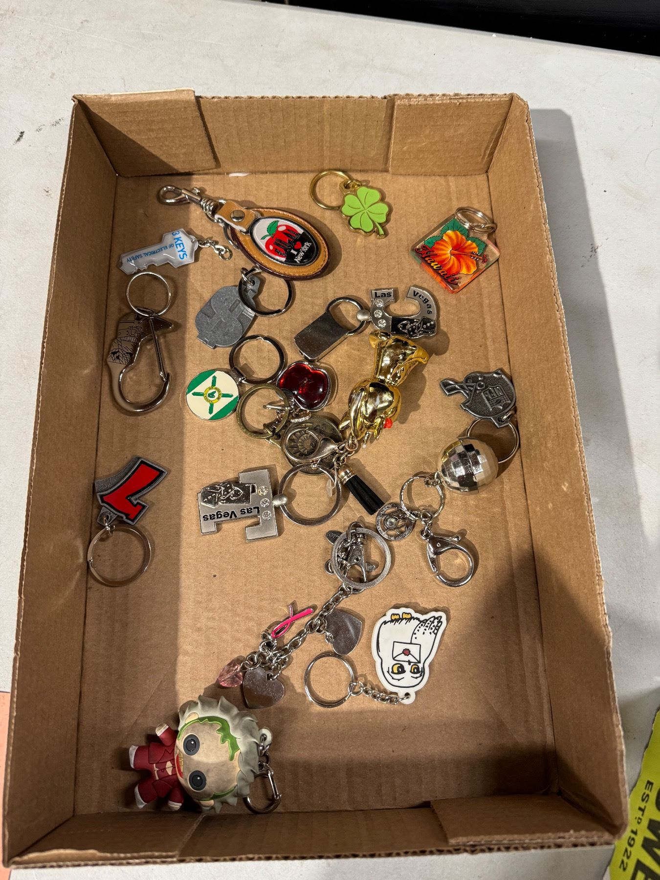 Collection of key chains