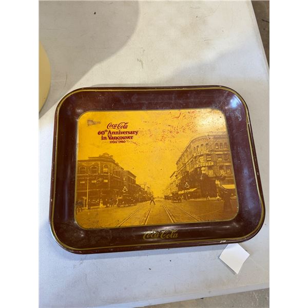 Coca-Cola tray