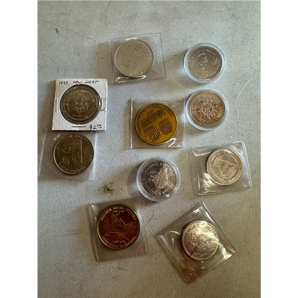 BC city tokens