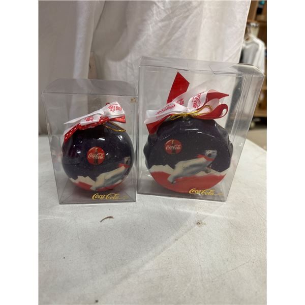Coca-Cola ornaments