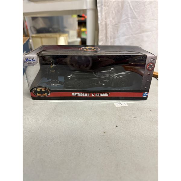 Batmobile and Batman