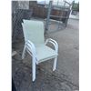 Image 1 : 2 stacking patio chairs