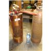 Image 1 : Copper Fire extinguisher pump tank, and