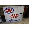 Image 2 : CAA / AAA "Approved" Metal  sign