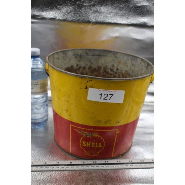 Shell Oil Company pail