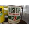 Image 2 : Assorted antifreeze Metal Cans