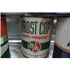 Image 2 : Assorted antifreeze metal cans