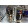 Image 2 : 6- Assorted Mobil tins