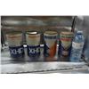 Image 1 : 4- Gulf assorted  Motor oil cans