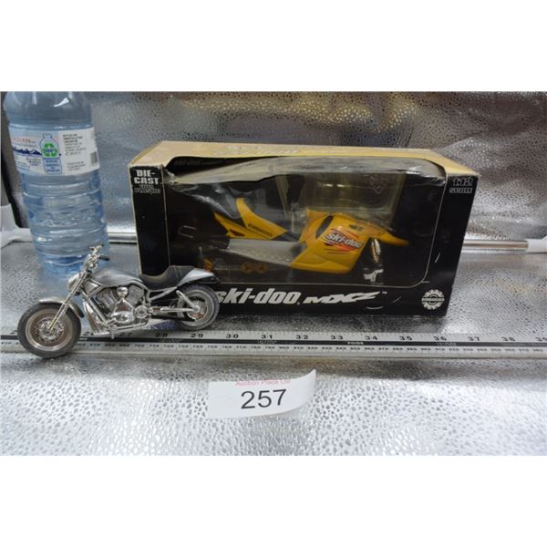 Ski-Doo MXZ , Die Cast with Plastic Model