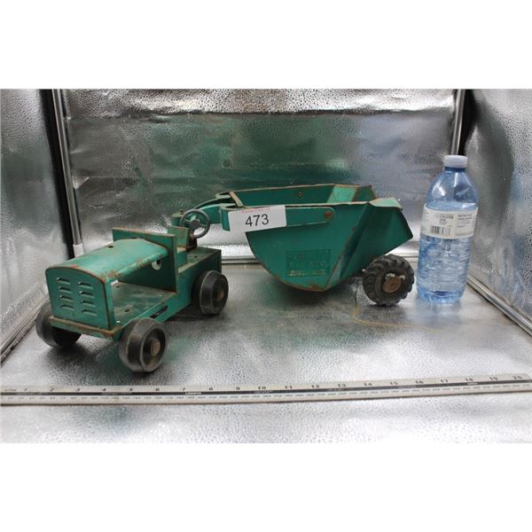 Structo Rocker Toy Antique Structo Toys rocker earth mover toy