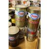 Image 2 : Esso Cans of assorted petroleum products