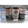 Image 1 : Assorted  B/A metal  oil cans