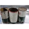 Image 2 : Assorted  B/A metal  oil cans