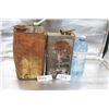 Image 1 : 2  petroleum product cans