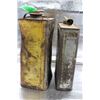 Image 5 : 2  petroleum product cans