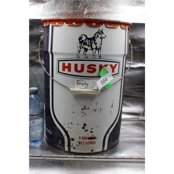 Husky 5 gal. metal  pail