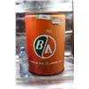 Image 1 : B/A empty metal can- Orange