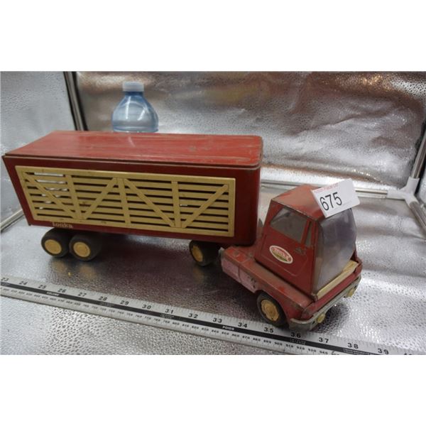 Tonka livestock Metal/Plastic  truck toy