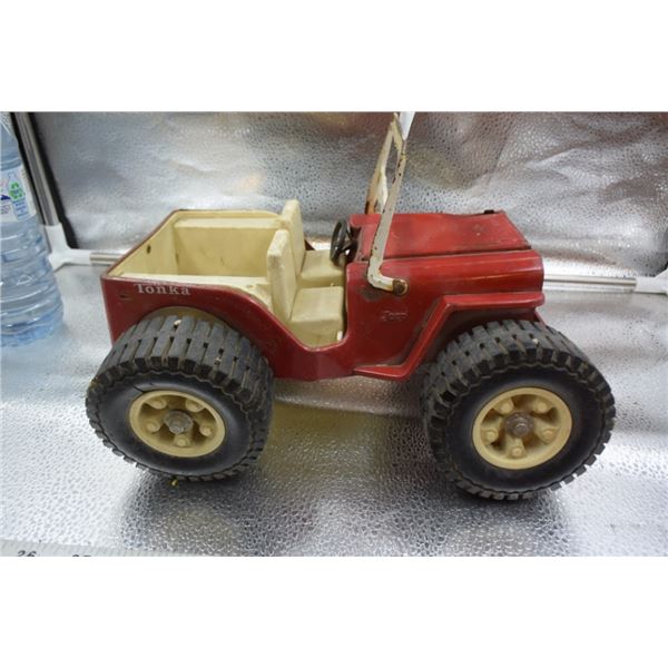 Tonka Jeep, Metal / Plastic Toy