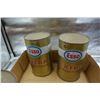 Image 1 : 7-Esso assorted oil cans full