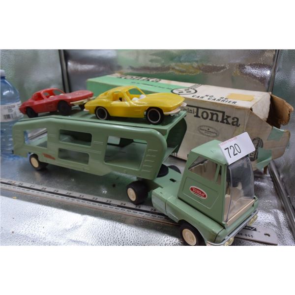 Mini Tonka No. 96 Car Carrier in Original box